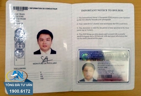 Xin cấp lại giấy phép lái xe quốc tế