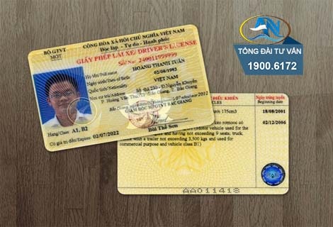 giấy tờ thay thế giấy phép lái xe