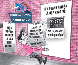 Trùng tên doanh nghiệp