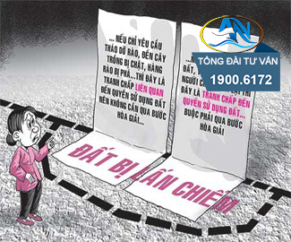 Đất bị hàng xóm lấn chiếm