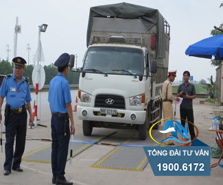 Điều khiển xe vượt quá tải trọng cho phép
