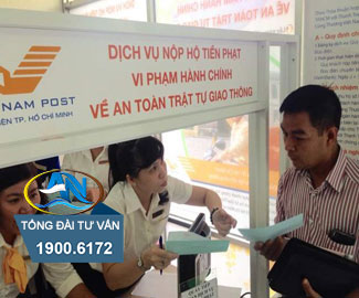 Uỷ quyền nộp phạt vi phạm giao thông