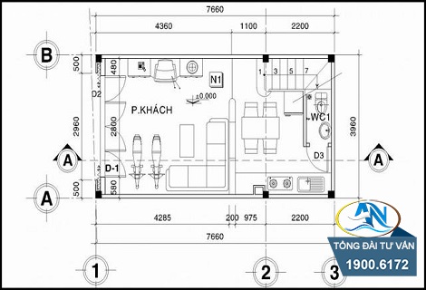 Xây dựng nhà nhỏ hơn diện tích tối thiểu