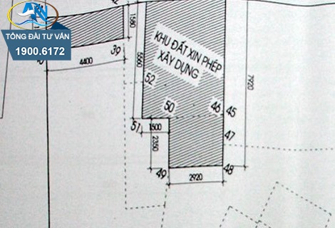 Diện tích tối thiểu để xây dựng