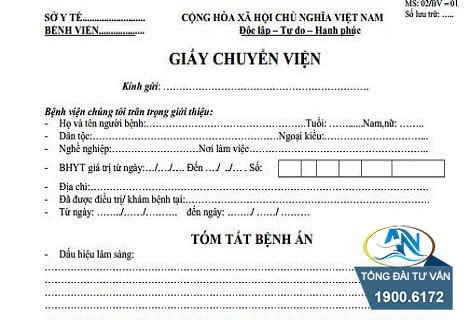 Có cần xin giấy chuyển tuyến