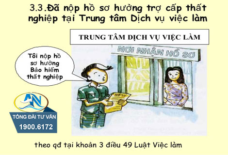 Được nhận trợ cấp thất nghiệp