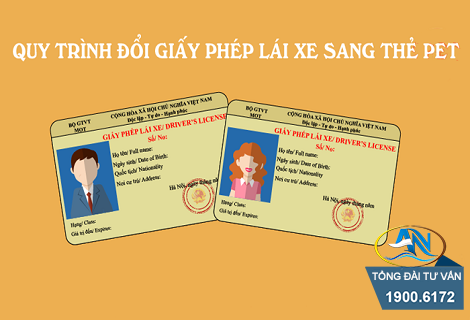 giấy phép lái xe bằng giấy bìa sang