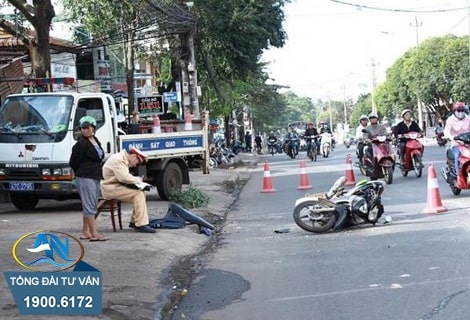 Bị tai nạn trên đường từ nhà đến chỗ làm