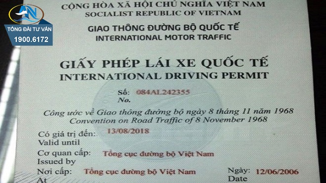 giấy phép lái xe nước ngoài