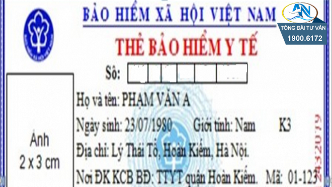 Thẻ bảo hiểm y tế theo đối tượng K3