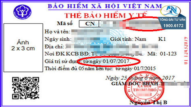 thẻ BHYT còn hạn sử dụng