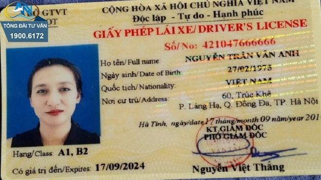 Thủ tục tách riêng GPLX